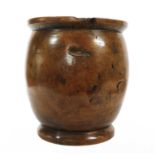 A turned Treen jar