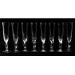 A set of twelve Igor Carl Faberge champagne glasses,