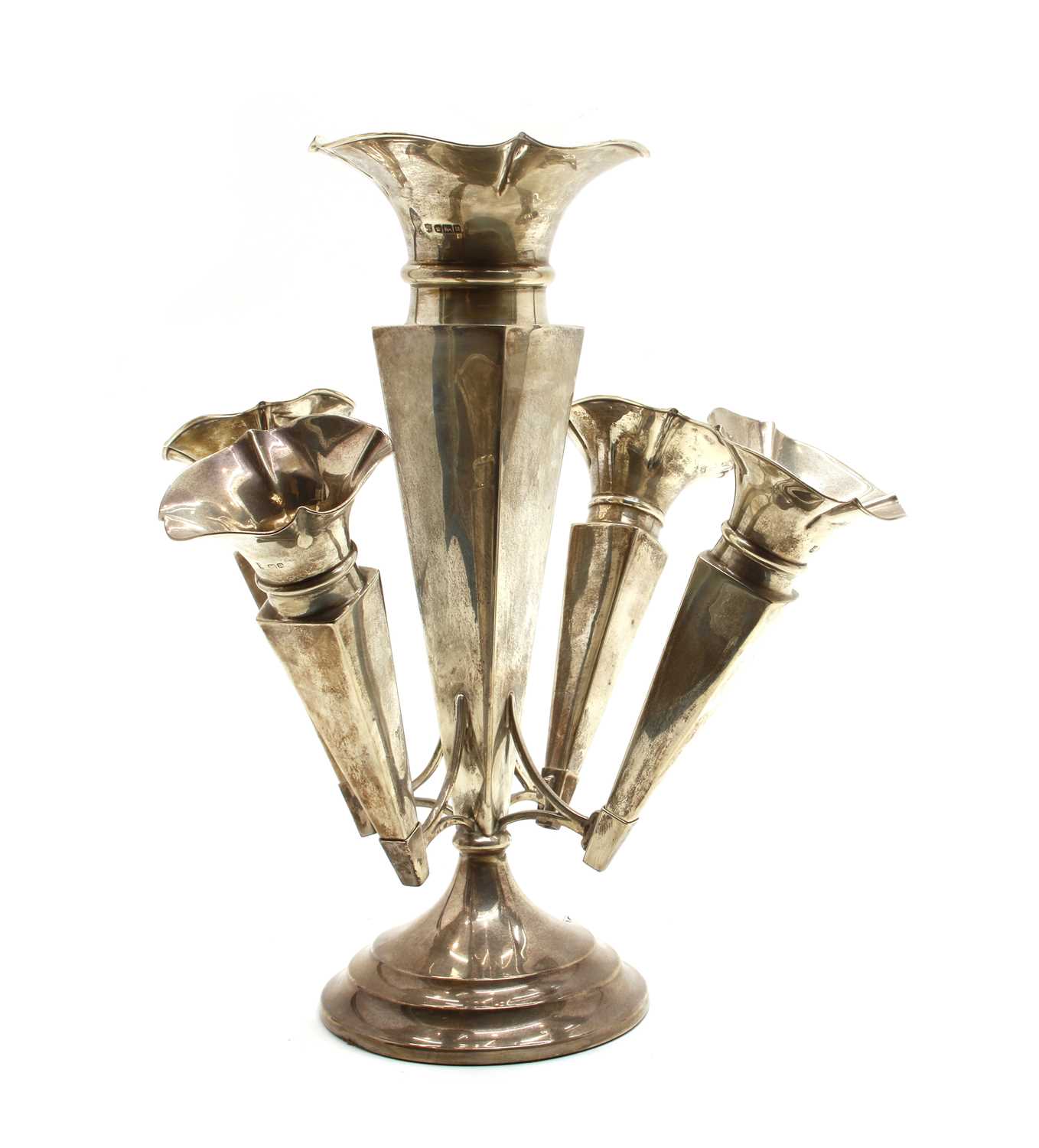 A silver epergne, - Image 2 of 2