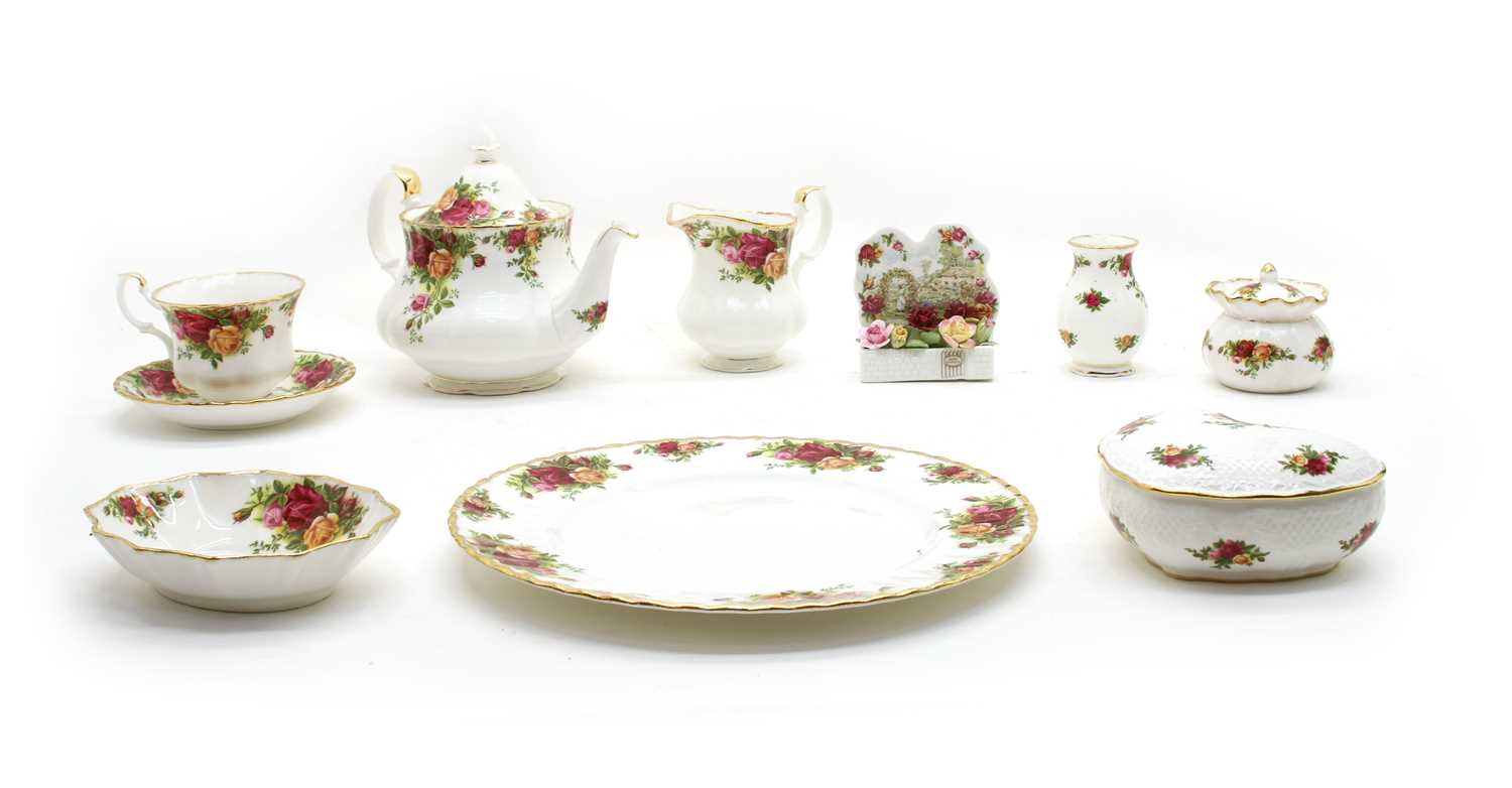 A collection of Royal Albert Old Country Roses,