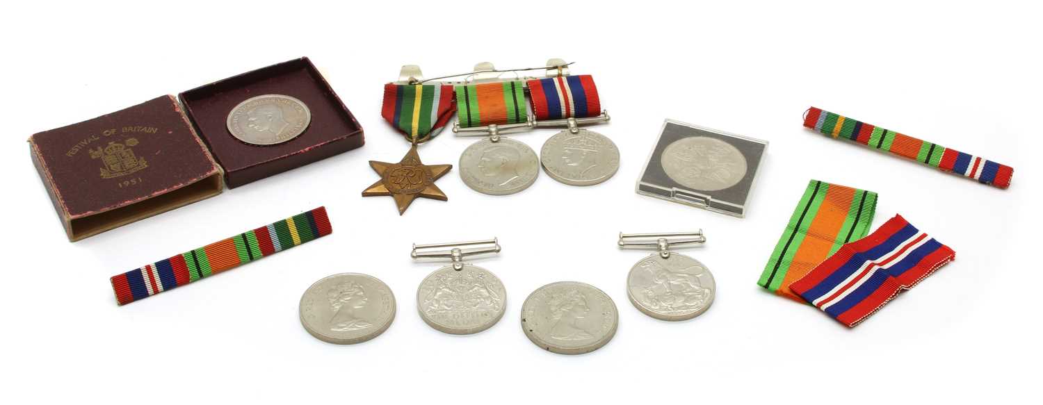 Various medals