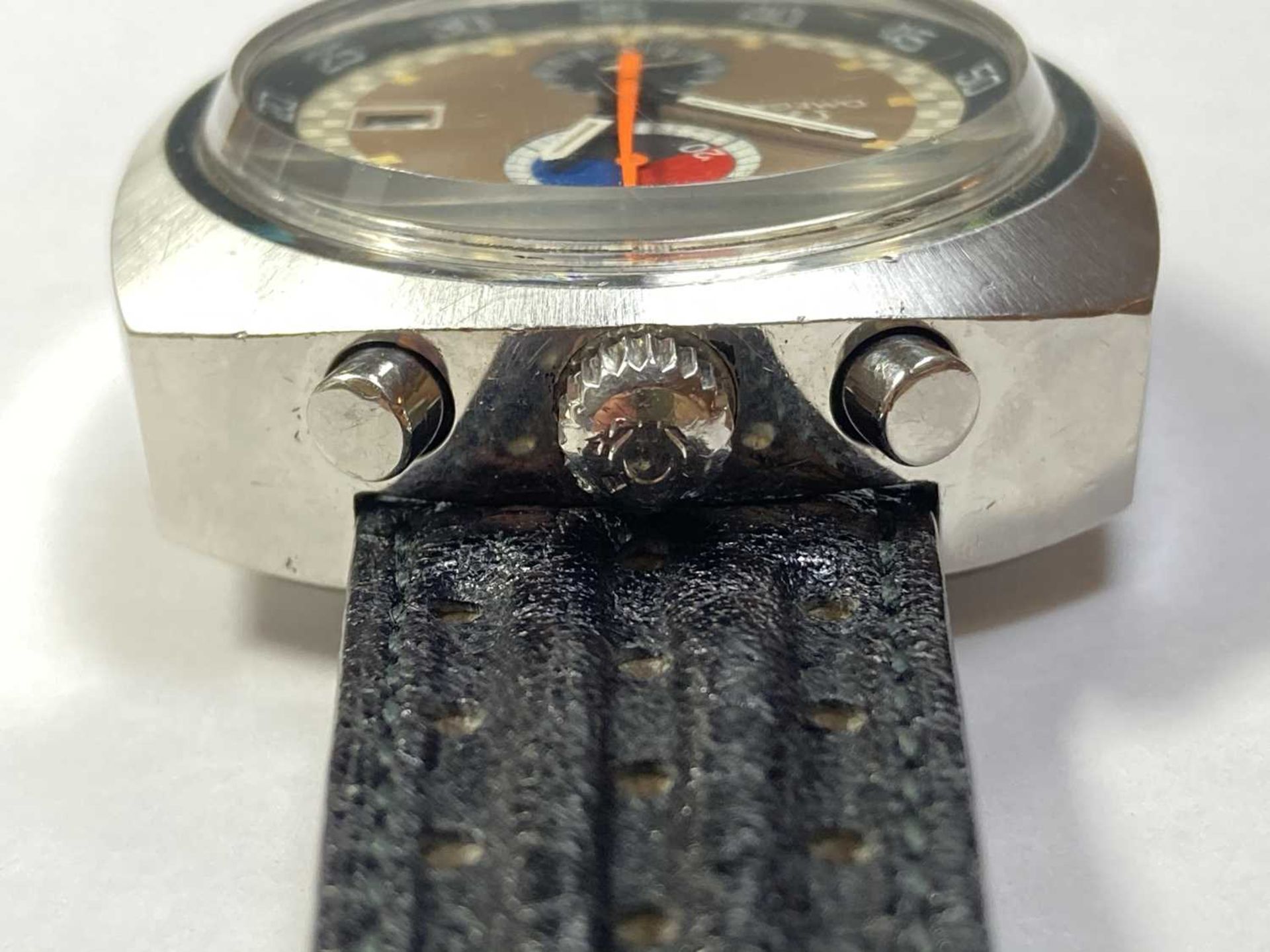 A stainless steel Omega 'Seamaster Bullhead' mechanical strap watch, c.1970, - Image 7 of 18