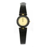 A ladies' gold-plated Raymond Weil 'Othello' quartz strap watch,