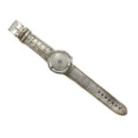A ladies' stainless steel De Beers mini 'Talisman Suntime' quartz strap watch, c.2008,