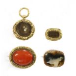 A quantity of Georgian jewellery,