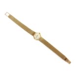 A ladies' 9ct gold Omega mechanical bracelet watch, c.1970,