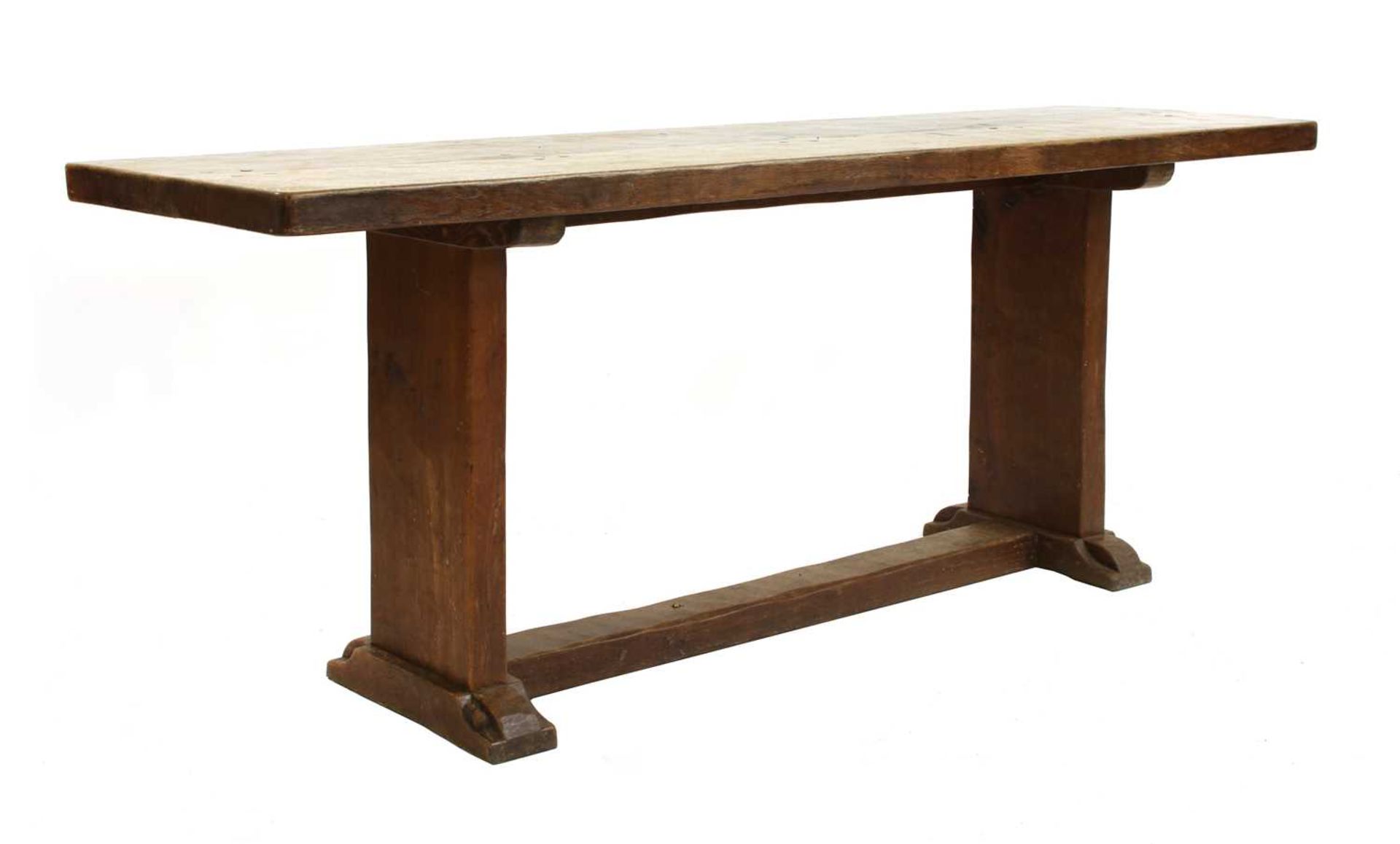 A Robert 'Mouseman' Thompson dining table,