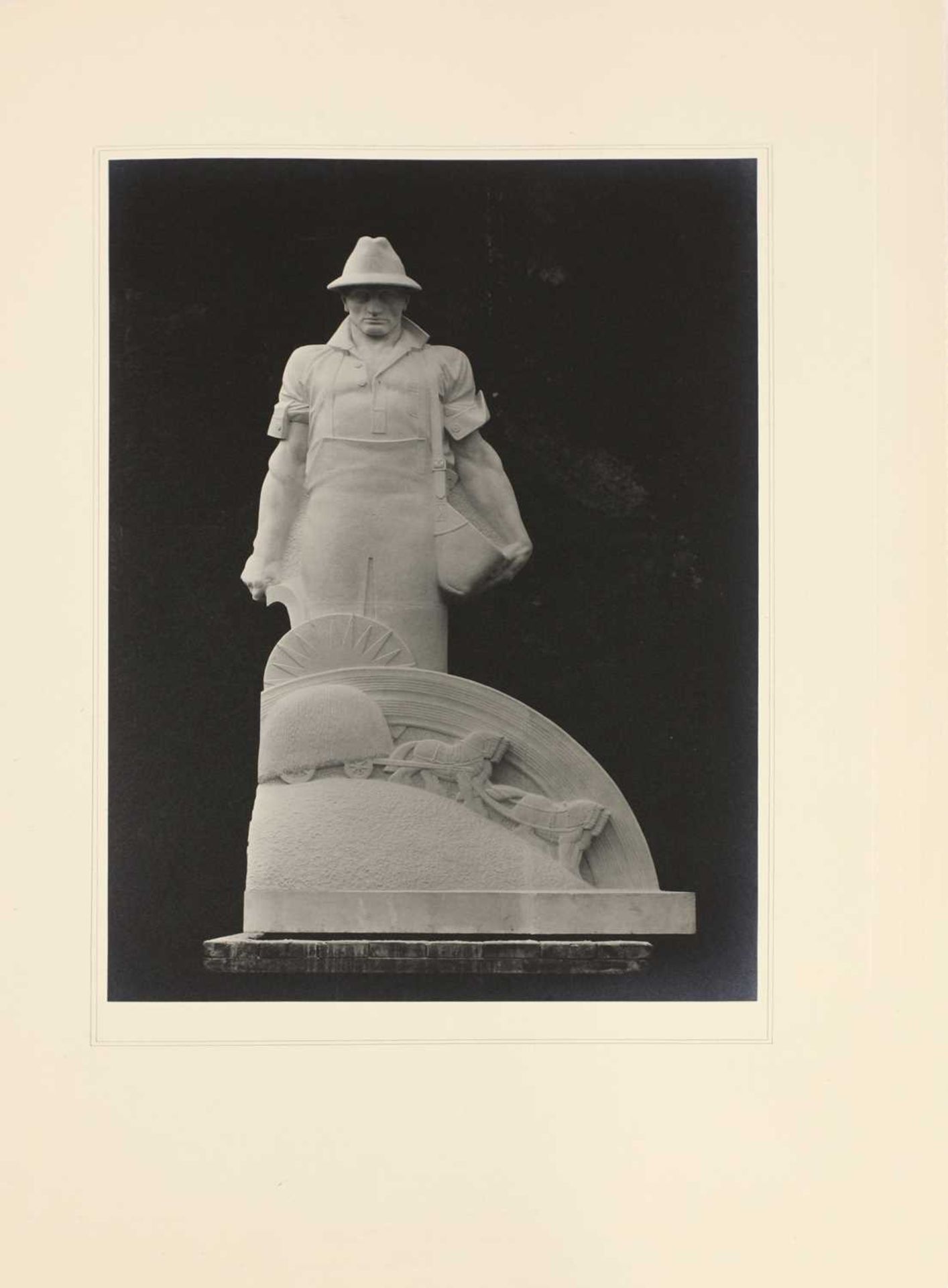 Twenty-five photographs of the sculptures on Imperial Chemical House and Thames House Millbank, - Image 9 of 20