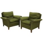 A pair of Art Deco armchairs,