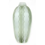 A Daum cased glass vase,