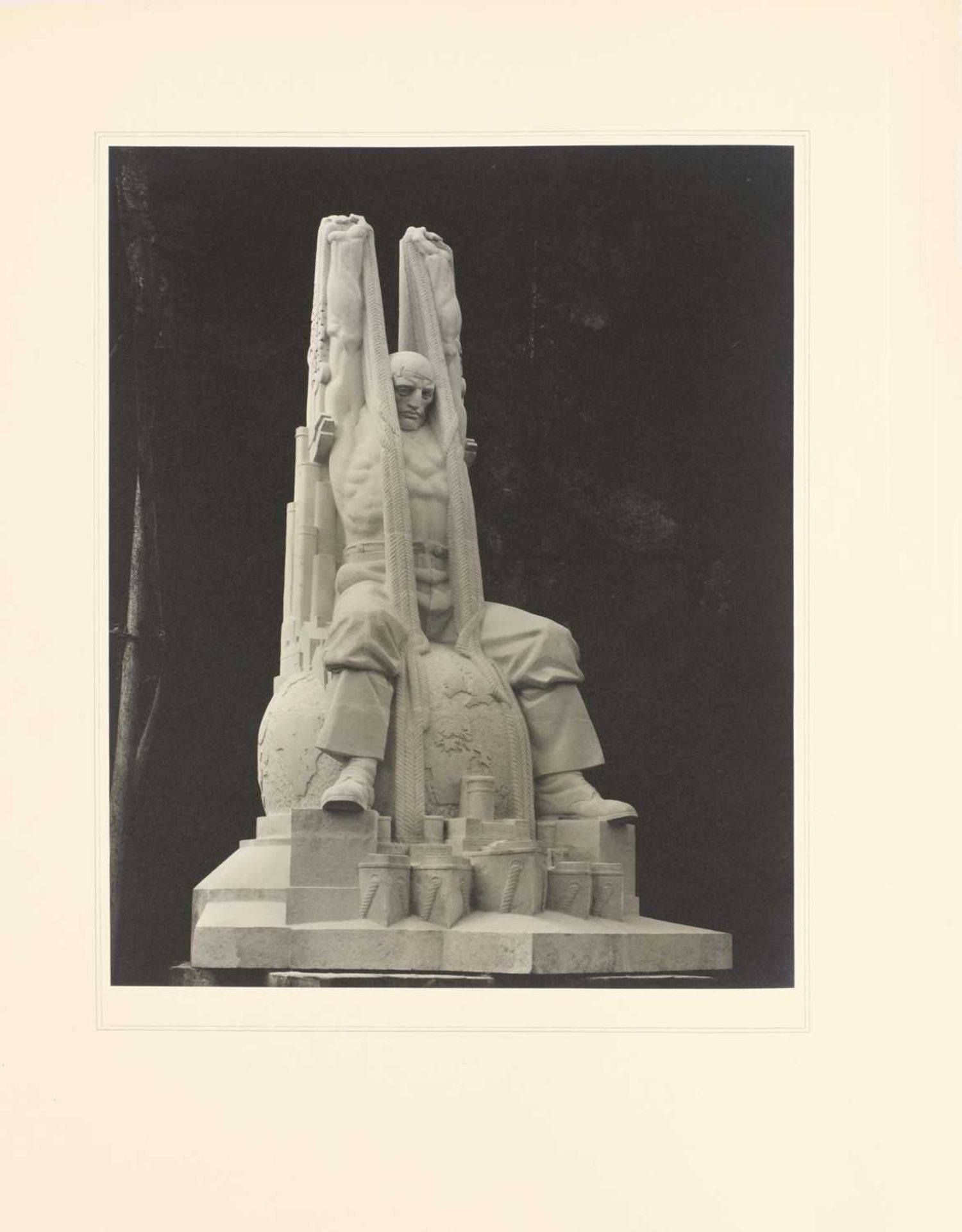 Twenty-five photographs of the sculptures on Imperial Chemical House and Thames House Millbank, - Image 20 of 20