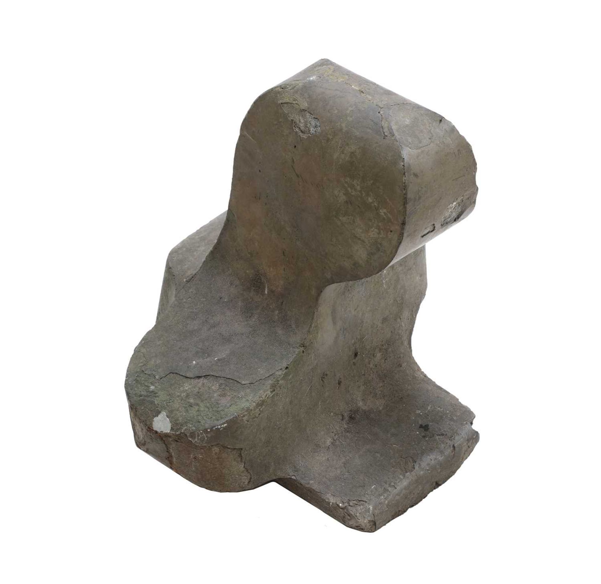 A carved stone sculpture, - Image 2 of 2