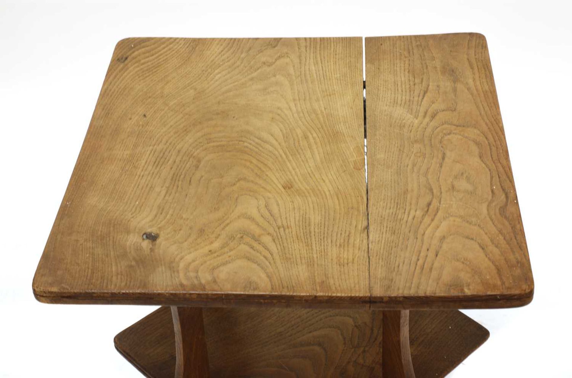 A Cotswold School elm occasional table, - Image 2 of 2