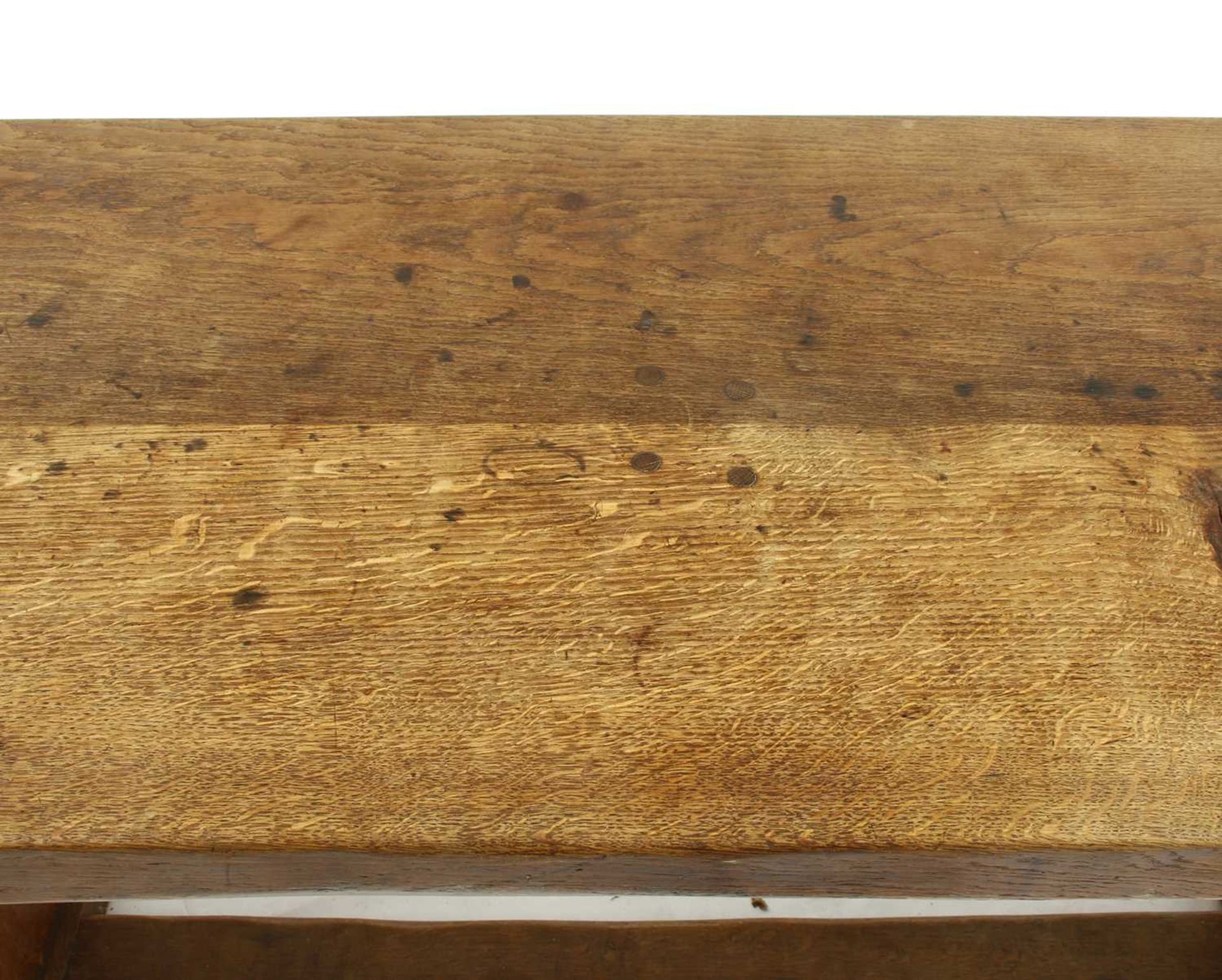 A Robert 'Mouseman' Thompson dining table, - Image 4 of 9