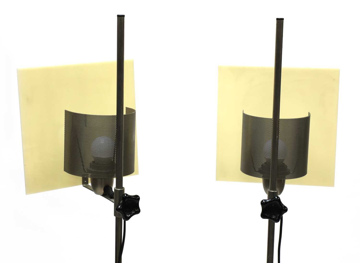 A pair of contemporary Habitat standard lamps, - Image 2 of 2