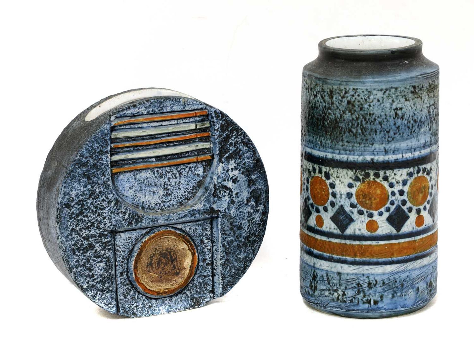 A Troika Pottery moon flask, - Image 2 of 3