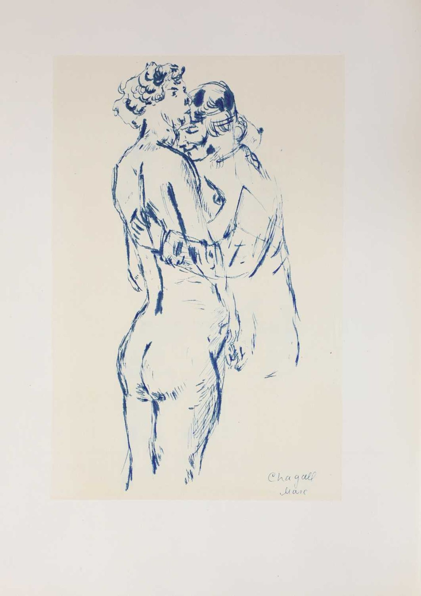 Marc Chagall and Paul Eluard, - Image 9 of 11