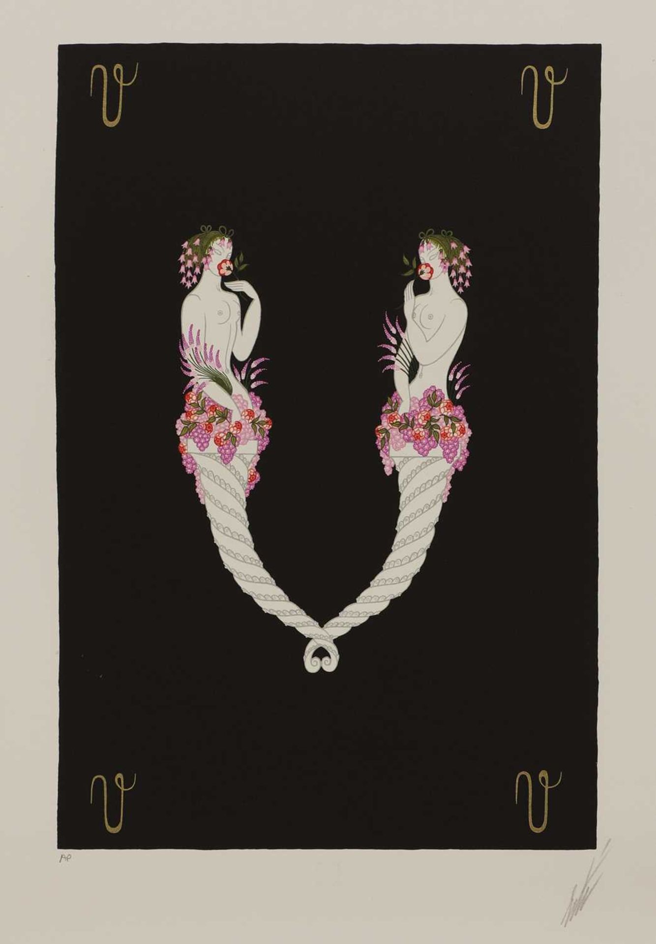 *'Erte' (Romain de Tirtoff) (Russian-French, 1892-1990) - Image 5 of 9