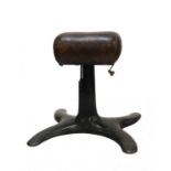 A pommel horse,