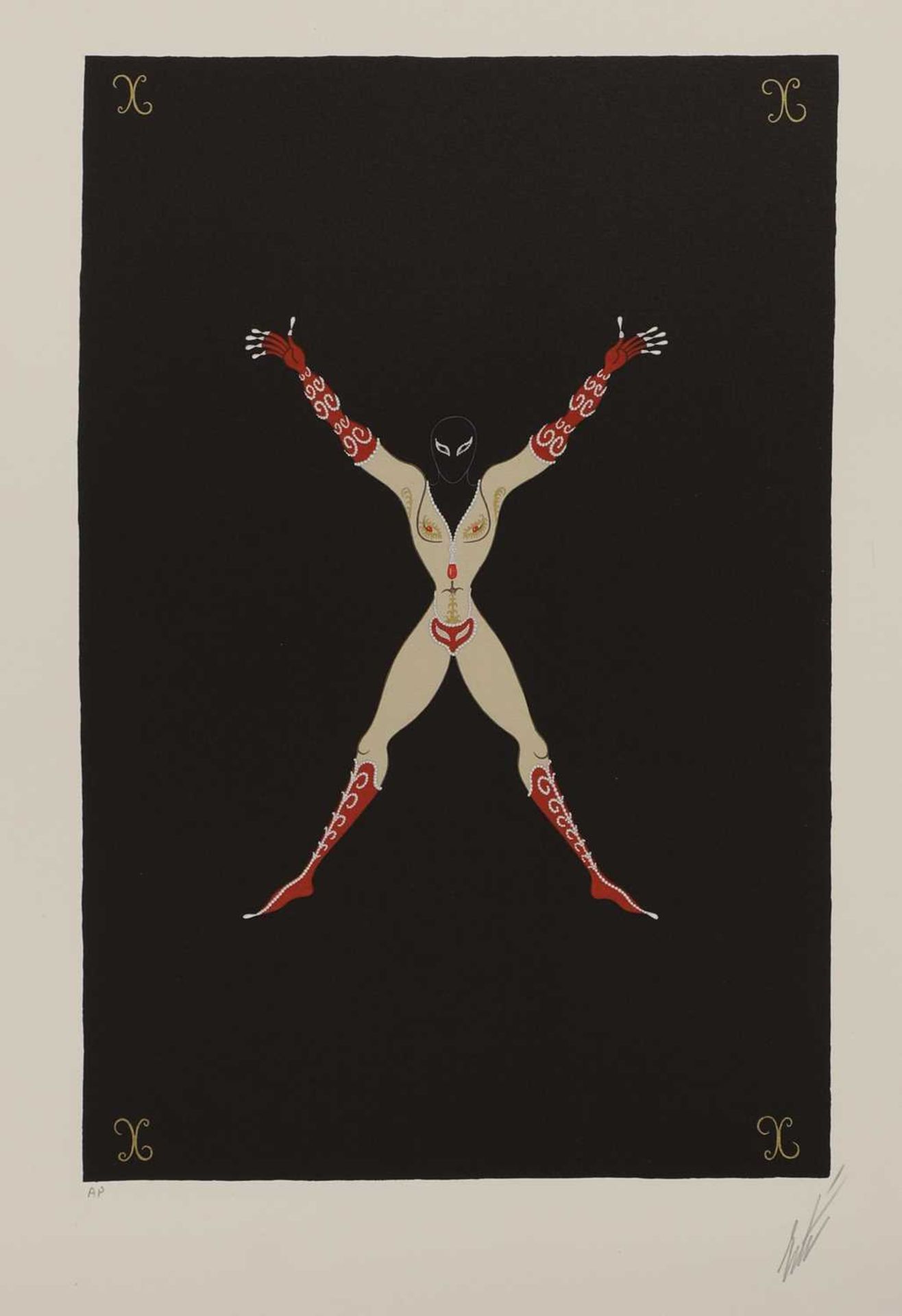 *'Erte' (Romain de Tirtoff) (Russian-French, 1892-1990) - Image 6 of 9