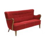 A Danish three-seater sofa,