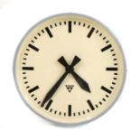 A Pragotron wall clock,