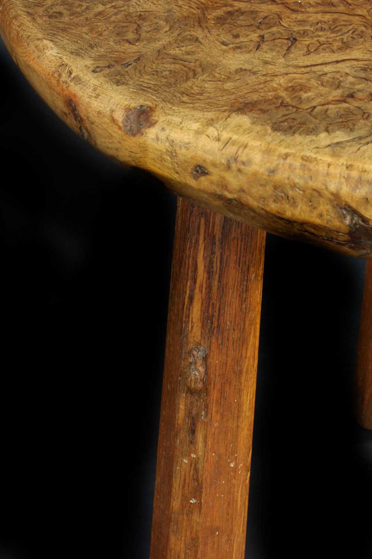 A Robert 'Mouseman' Thompson burr oak table, - Image 11 of 16