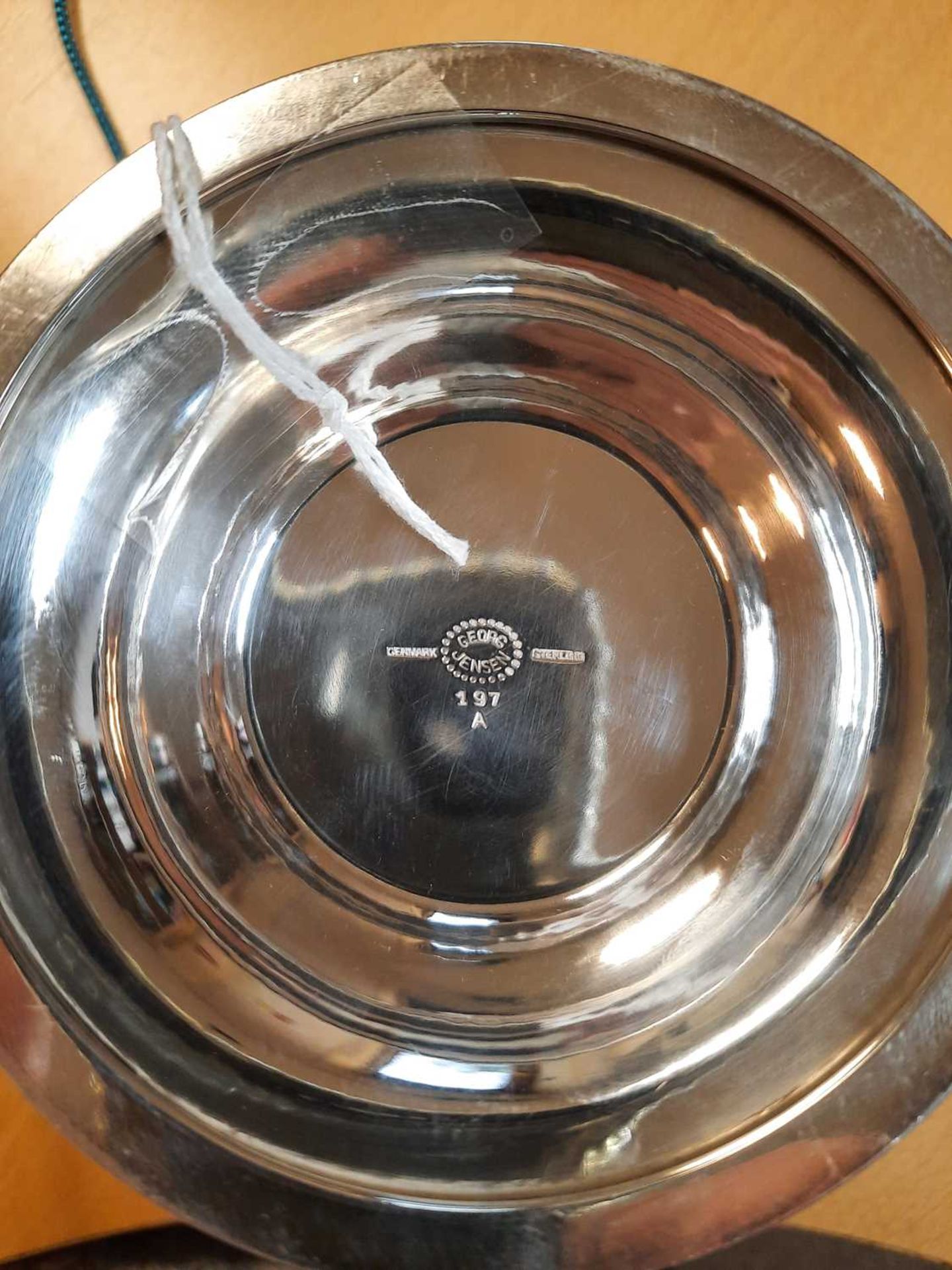 A Georg Jensen sterling silver bowl, - Bild 4 aus 5