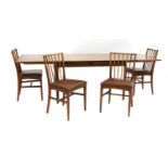 A 'G-Plan' teak dining suite,