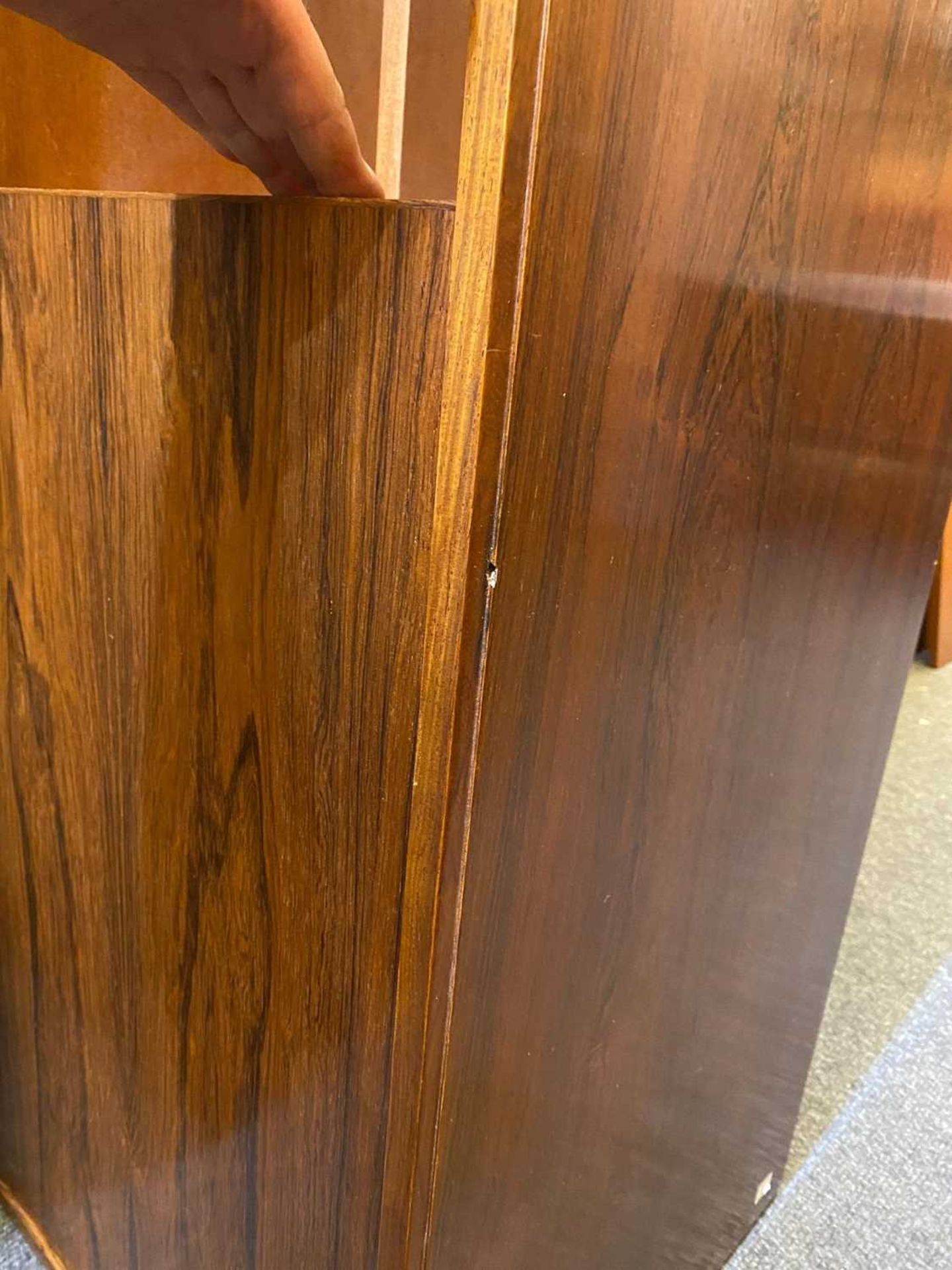 A rosewood wall cabinet, § - Image 6 of 10