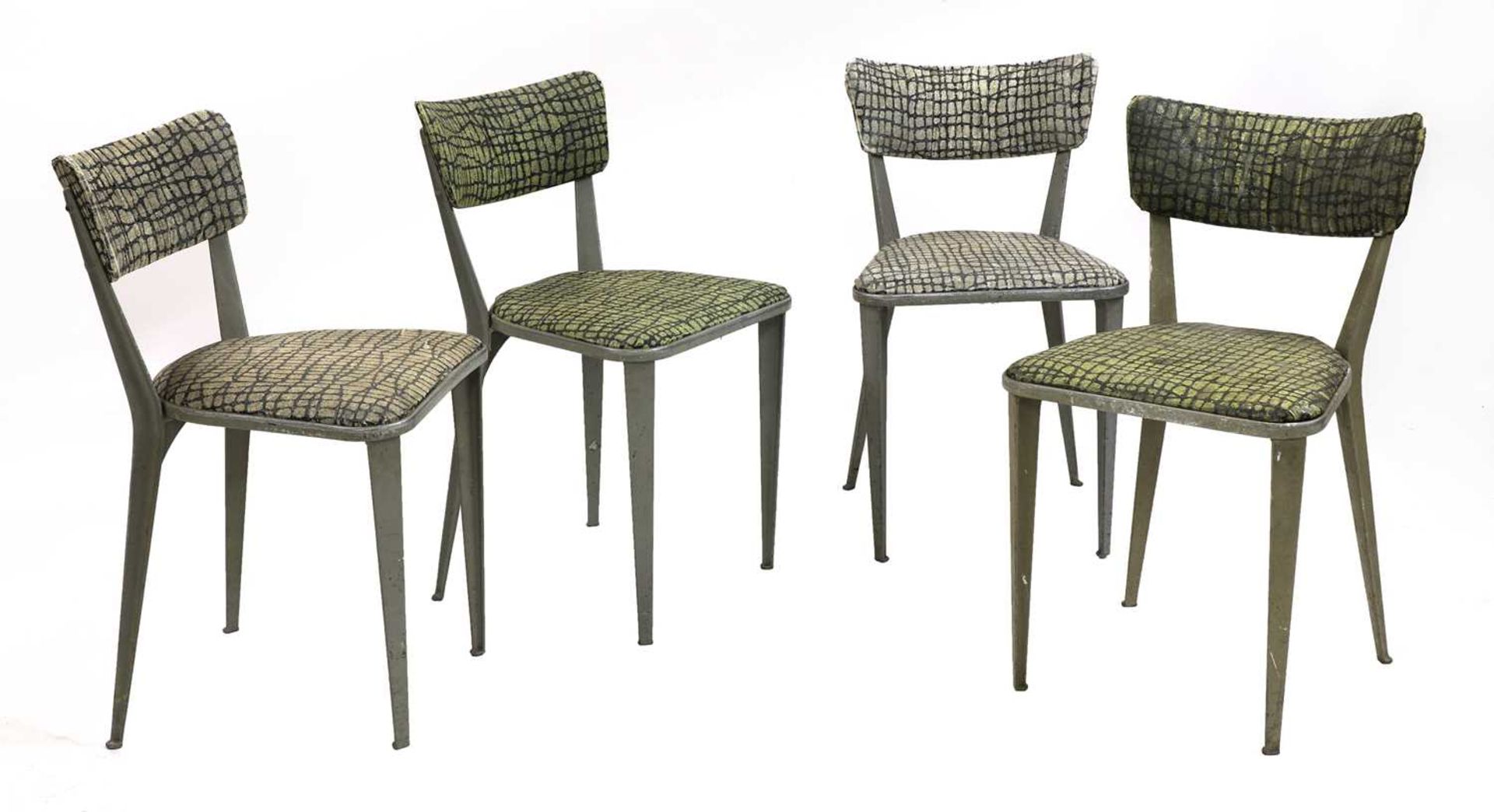 A set of four BA23 chairs,