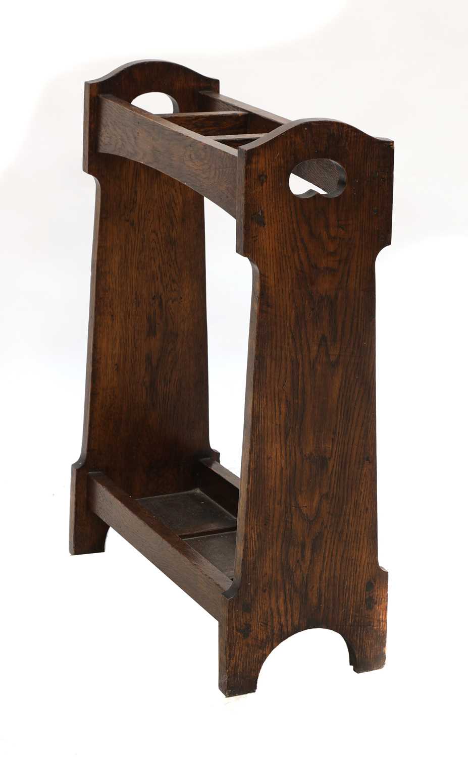 A Liberty oak stick stand,
