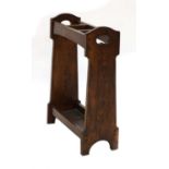 A Liberty oak stick stand,