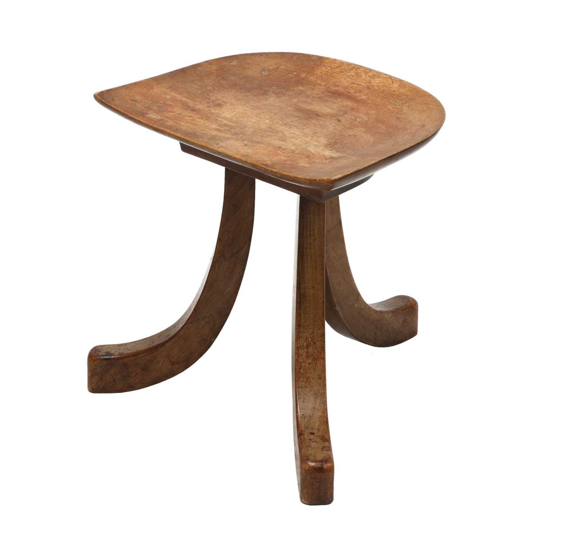 An Austrian Arts and Crafts stool,