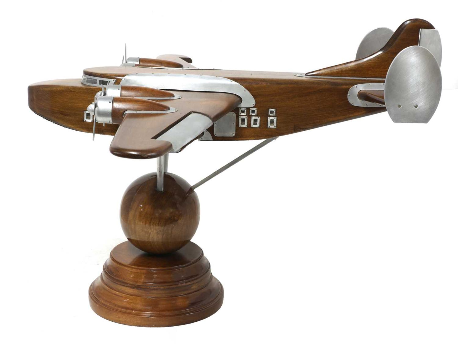 A model of a Pan American Boeing 314 Clipper floatplane, - Image 3 of 5