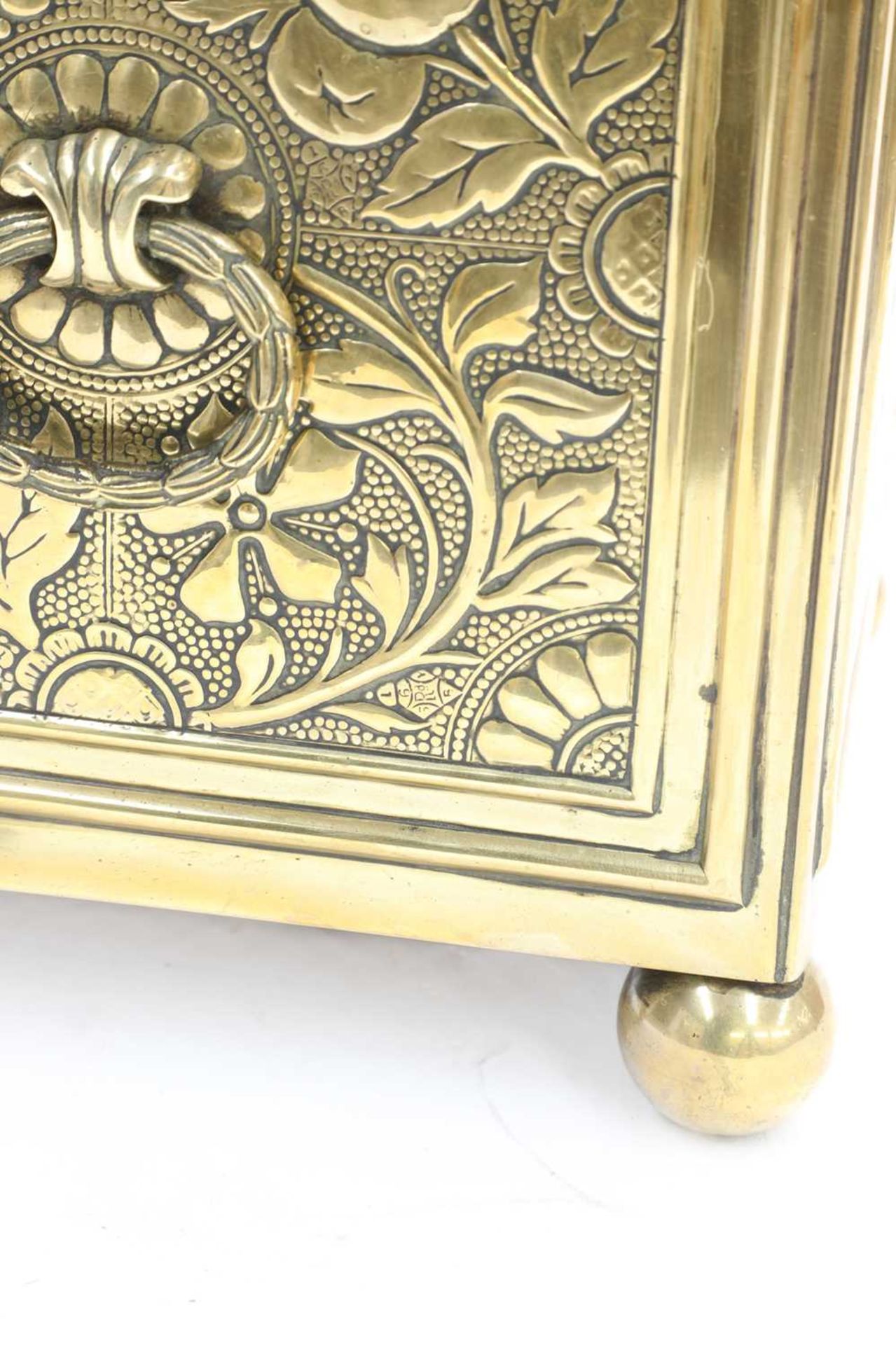 An Aesthetic brass bough pot, - Image 3 of 3