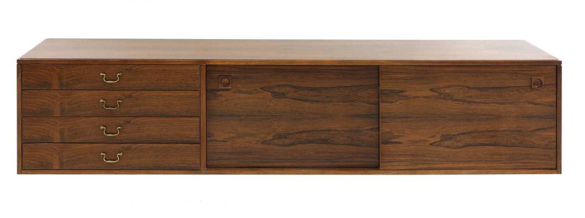 A rosewood wall cabinet, §