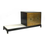 An American japanned cabinet,