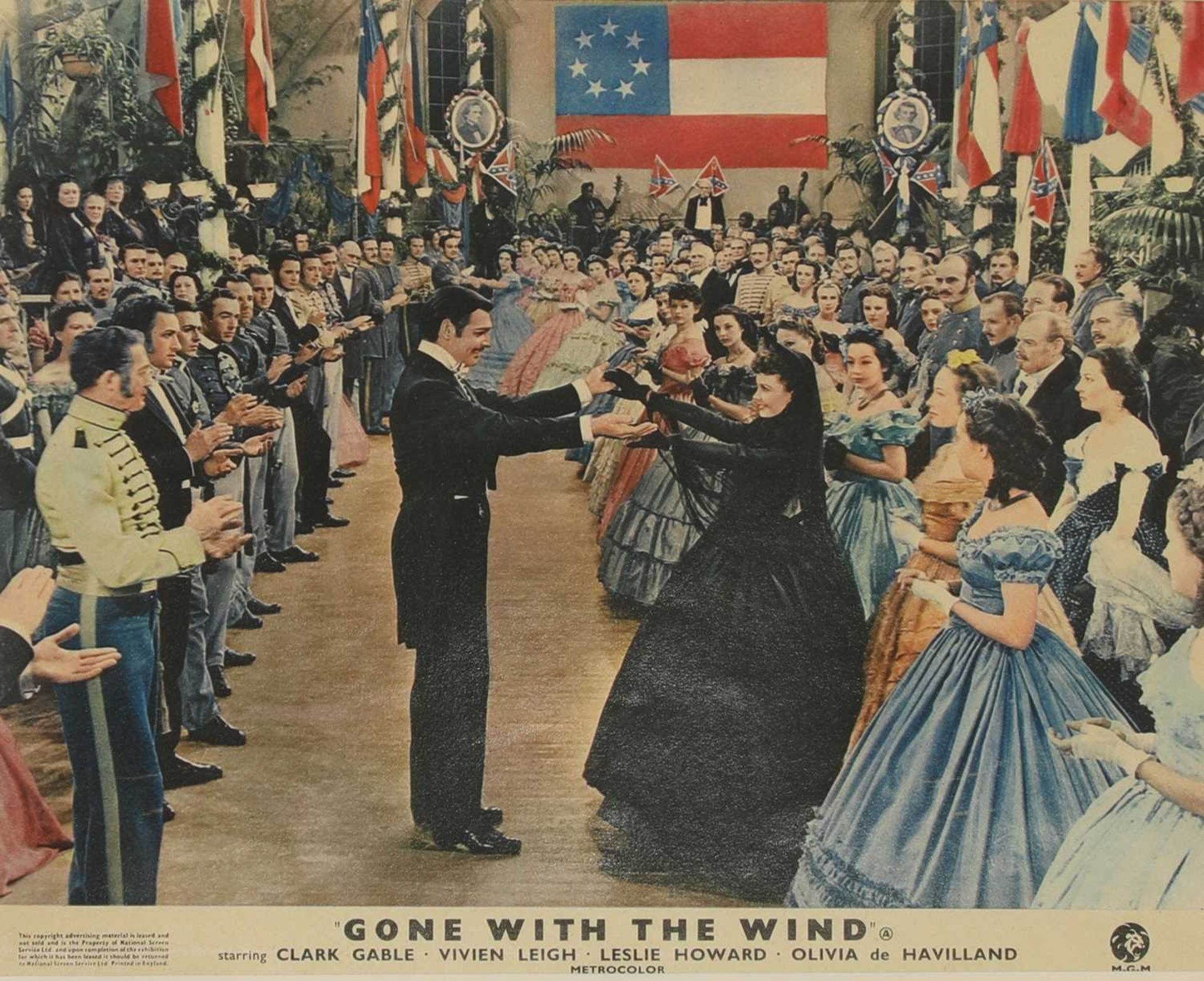 Four studio cards from 'Gone With the Wind', - Image 3 of 12