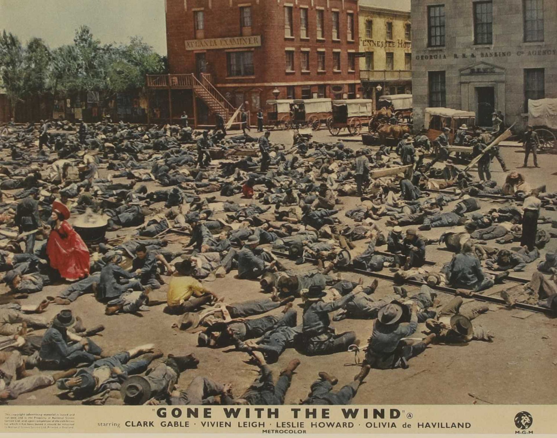 Four studio cards from 'Gone With the Wind', - Image 2 of 12
