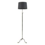 An adjustable standard lamp,