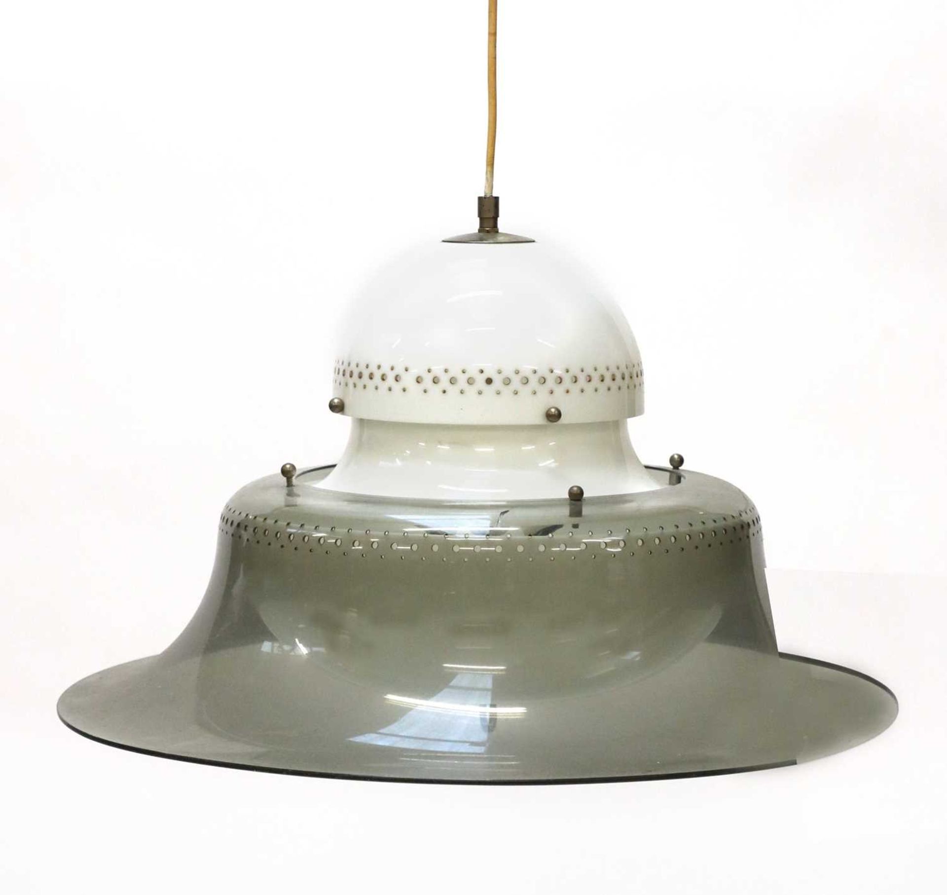 An Italian KD14 hanging ceiling pendant,