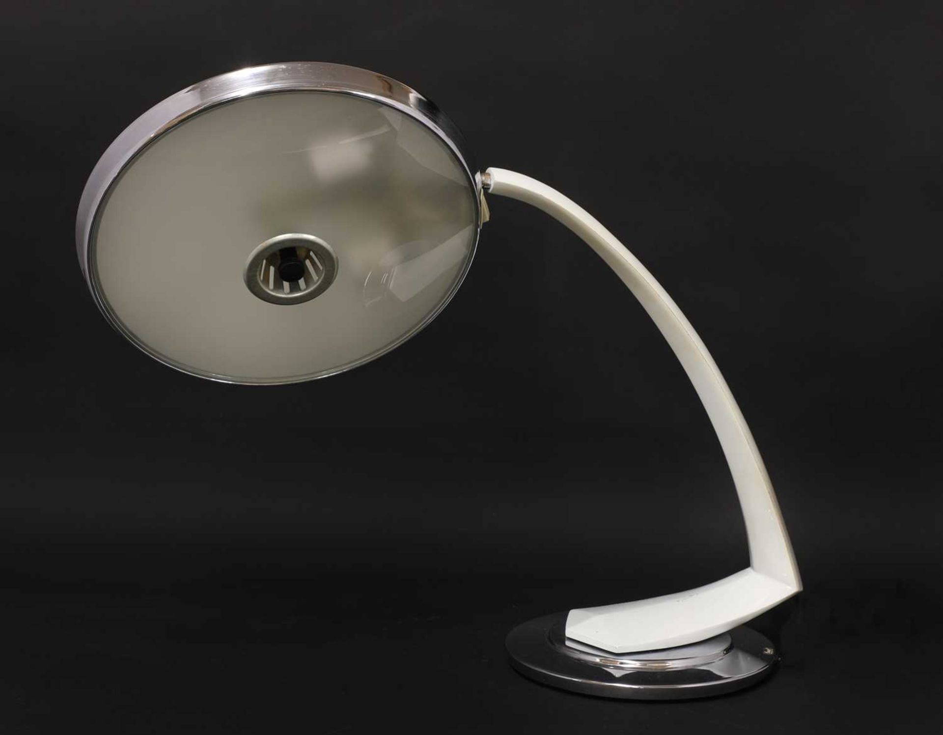 A Fase 'Boomerang 2000' desk lamp,