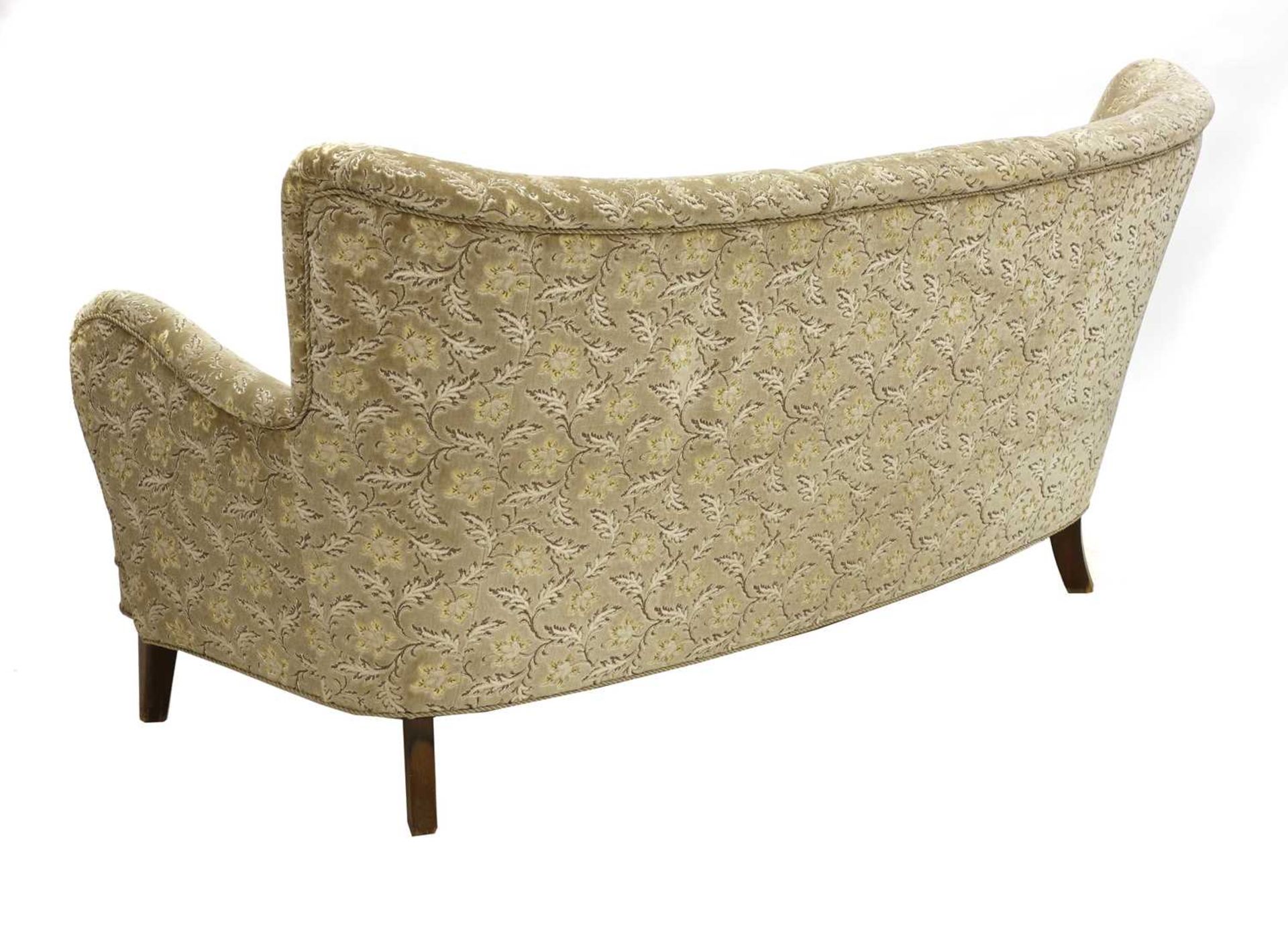 A Danish 'banana' settee, - Image 3 of 3