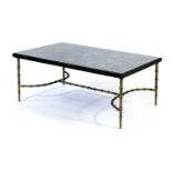 Two chinoiserie lacquered coffee tables,
