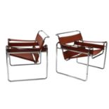 A pair of 'Wassily' armchairs,