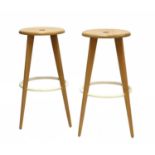 Two 'Tabouret Haut' stools,