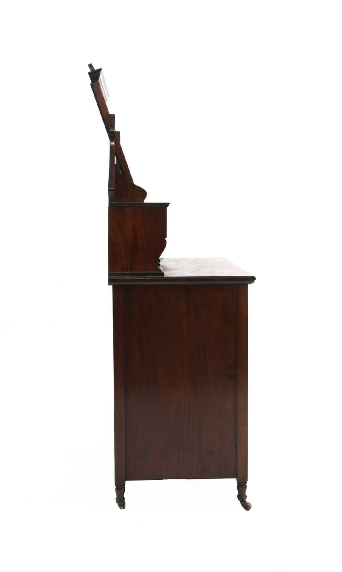 An Art Nouveau mahogany dressing table, - Image 2 of 4