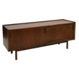 A Danish rosewood low sideboard, §