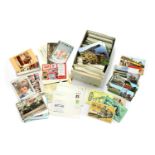 A large quantity of mainly modern postcards